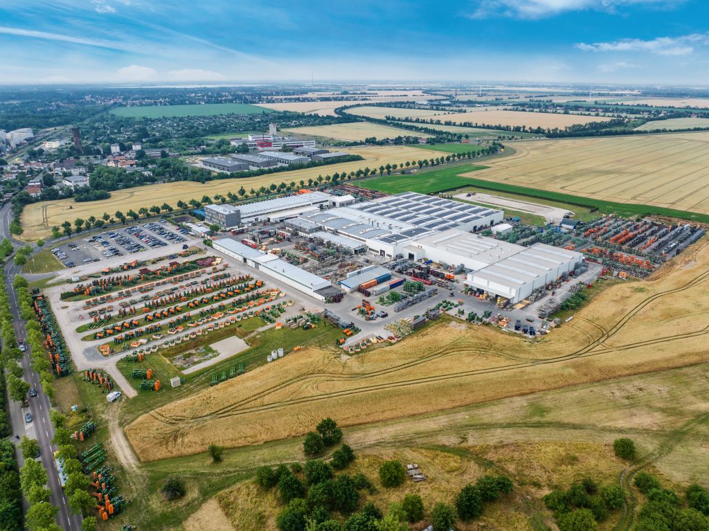 Parque fabril da Amazone na Alemanha. 